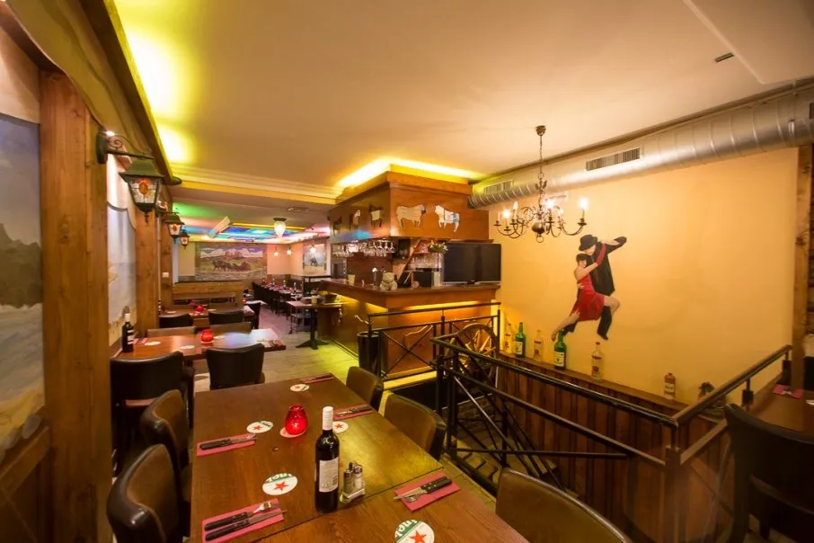 A second view of the dining room
