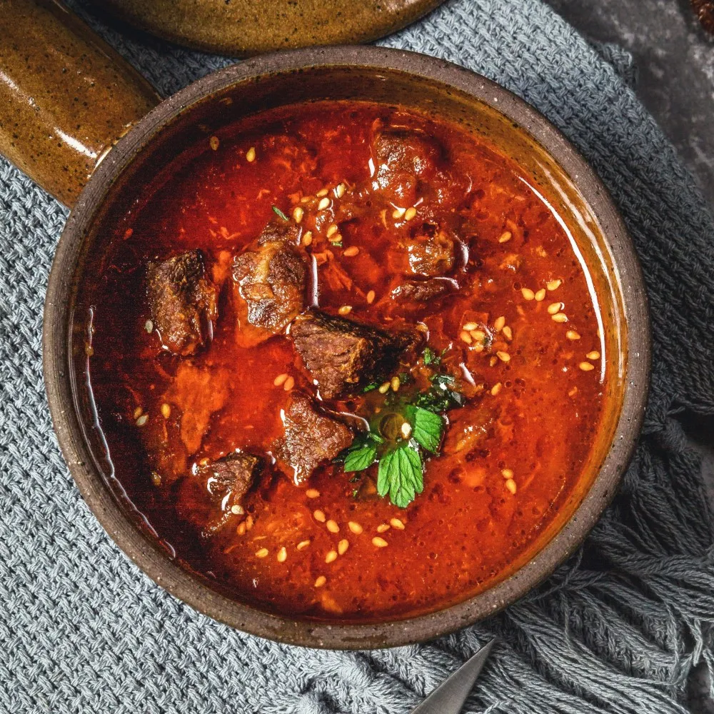 A bowl of soup to start